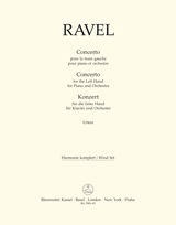 Maurice Ravel: Concerto: Piano: Parts