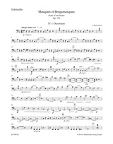 Gabriel Fauré: Masques et Bergamasques op. 112: Orchestra: Part