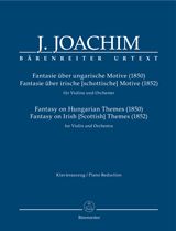 Joseph Joachim: Fantasy on Hungarian Themes (1850): Violin: Instrumental Work