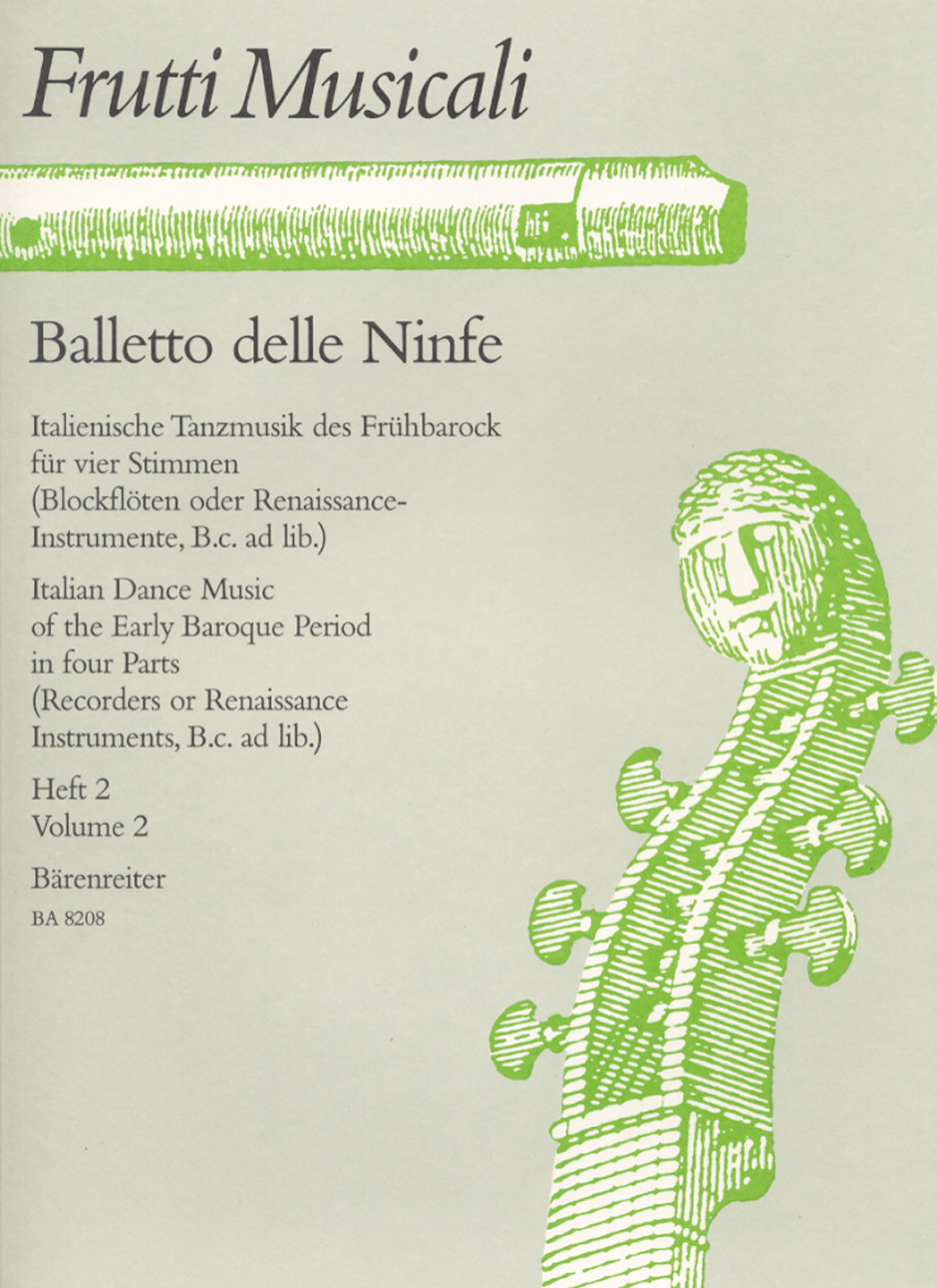 Balletto delle Ninfe: Recorder Ensemble: Score and Parts