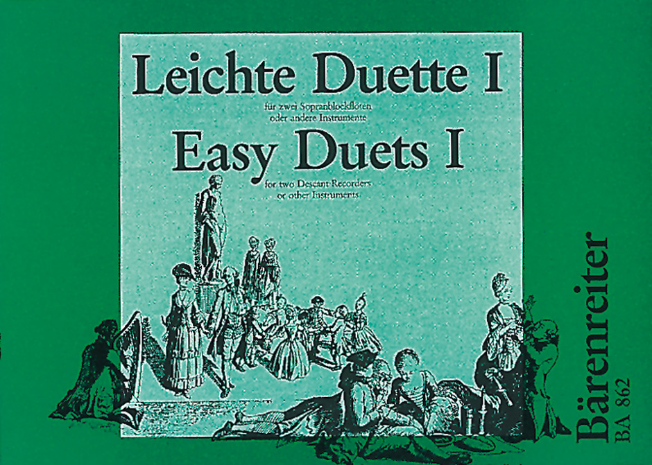 Leichte Duette  Heft 1: Recorder Ensemble: Instrumental Work