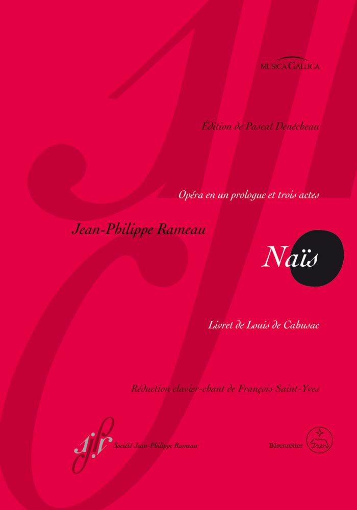 Jean-Philippe Rameau: Nas: Opera: Vocal Score