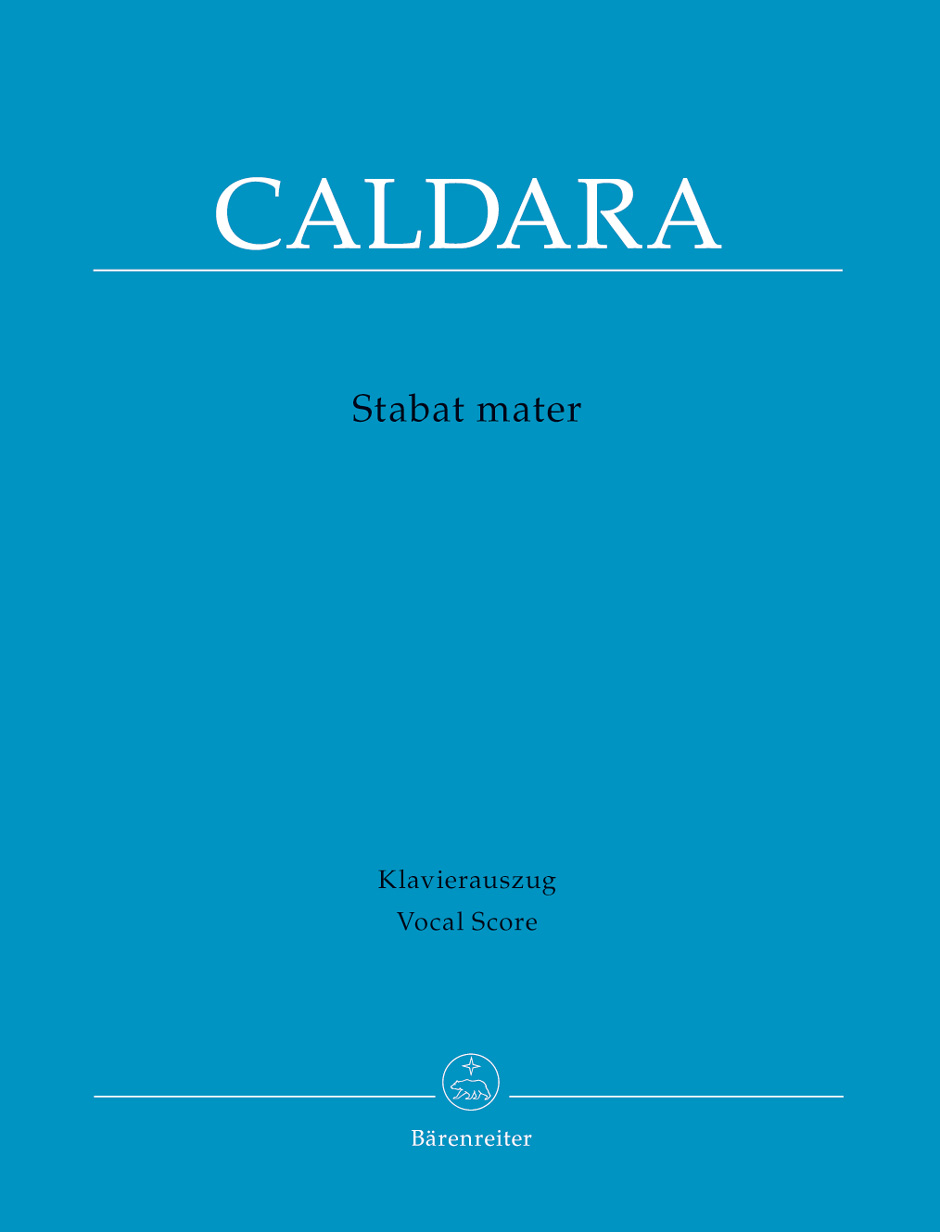 Antonio Caldara: Stabat mater: Mixed Choir: Vocal Score