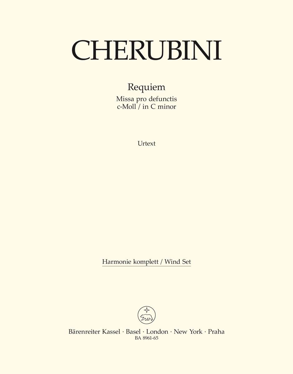 Luigi Cherubini: Requiem in C Minor: Wind Ensemble: Part