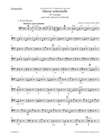 Charles Gounod: Messe Solennelle - Ste Cécile: Mixed Choir: Part