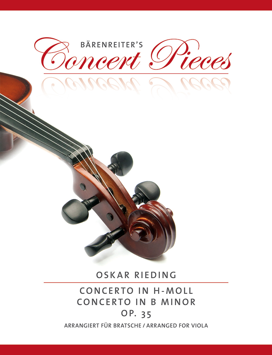 Oscar Rieding: Concert B Opus35: Viola: Instrumental Work