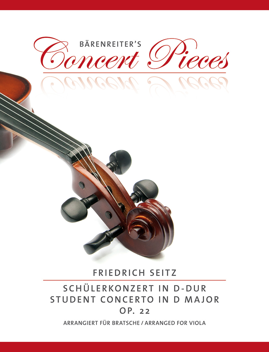 Friedrich Seitz: Concerto D Major Op. 22: Viola: Score and Parts