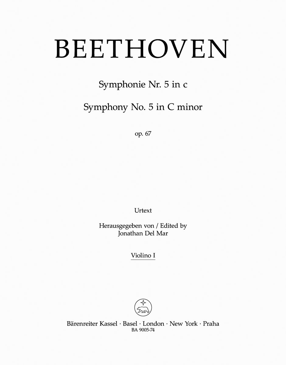 Ludwig van Beethoven: Symphony No.5 In C Minor Op.67: Orchestra: Part
