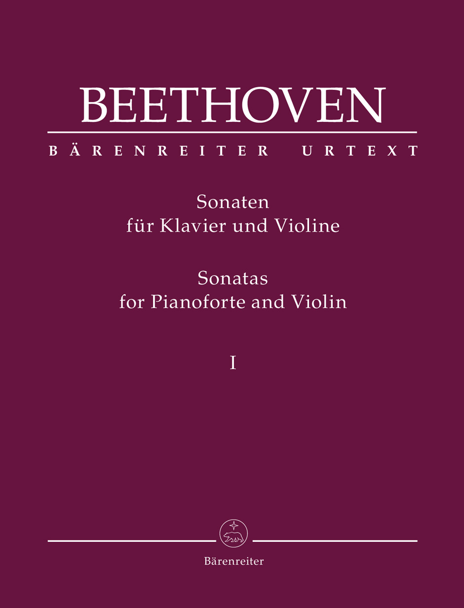 Ludwig van Beethoven: Sonatas for Pianoforte and Violin op. 12: Violin: Full