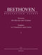 Ludwig van Beethoven: Sonatas for Pianoforte and Violin op. 12: Violin: Full