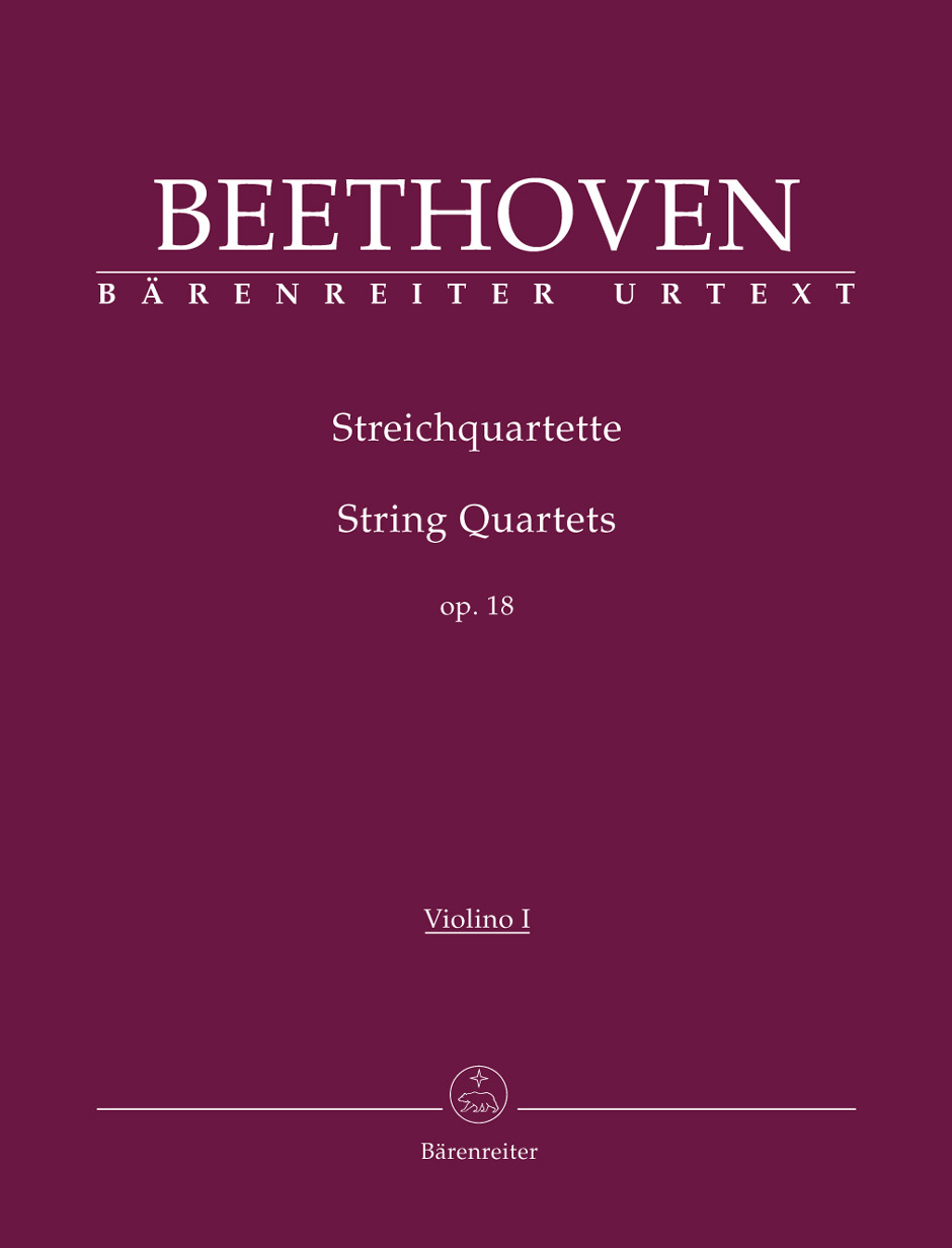 Ludwig van Beethoven: Streichquartette: String Quartet: Parts