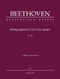 Ludwig van Beethoven: String Quartet E-Flat Major Op. 127: Score