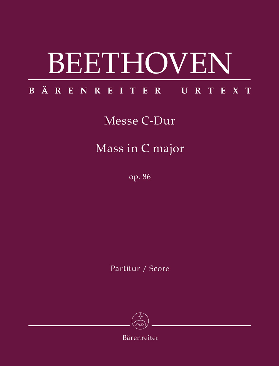 Ludwig van Beethoven: Mass In C Op.86: Mixed Choir: Score