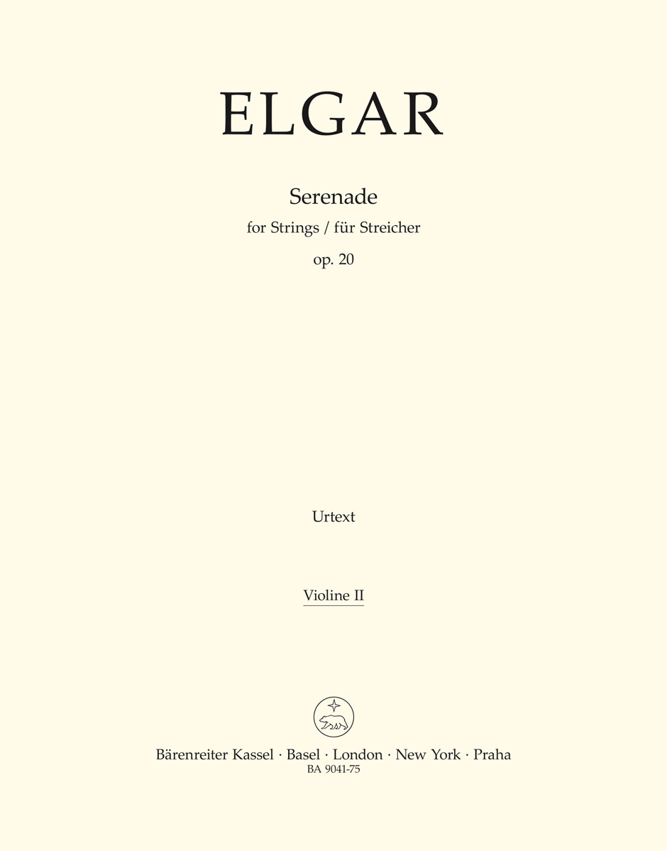 Edward Elgar: Serenade: Ensemble: Part