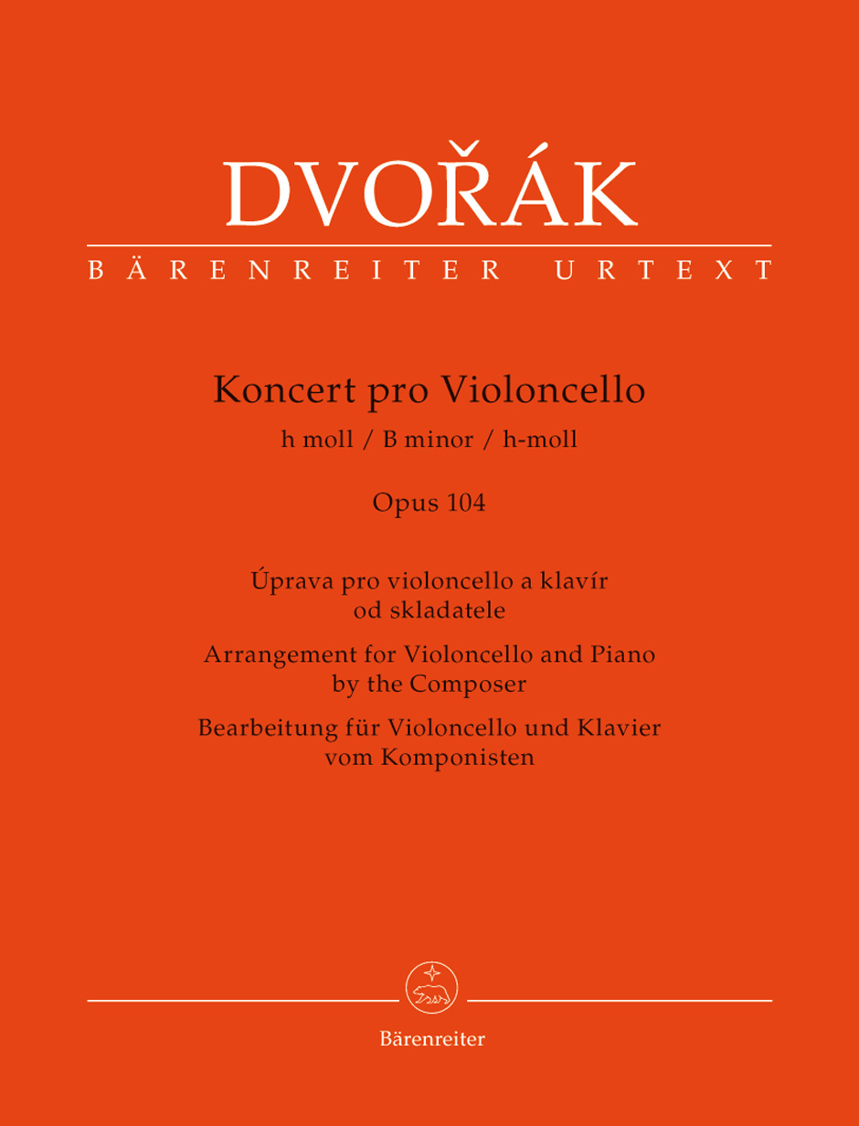 Antonn Dvo?k: Cello Concerto In B Minor Op.104 (Cello & Piano): Cello: