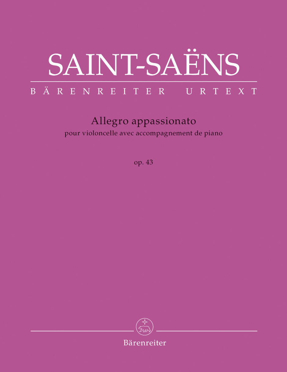 Camille Saint-Sans: Allegro Appassionato In B Minor Op.43: Cello: Instrumental