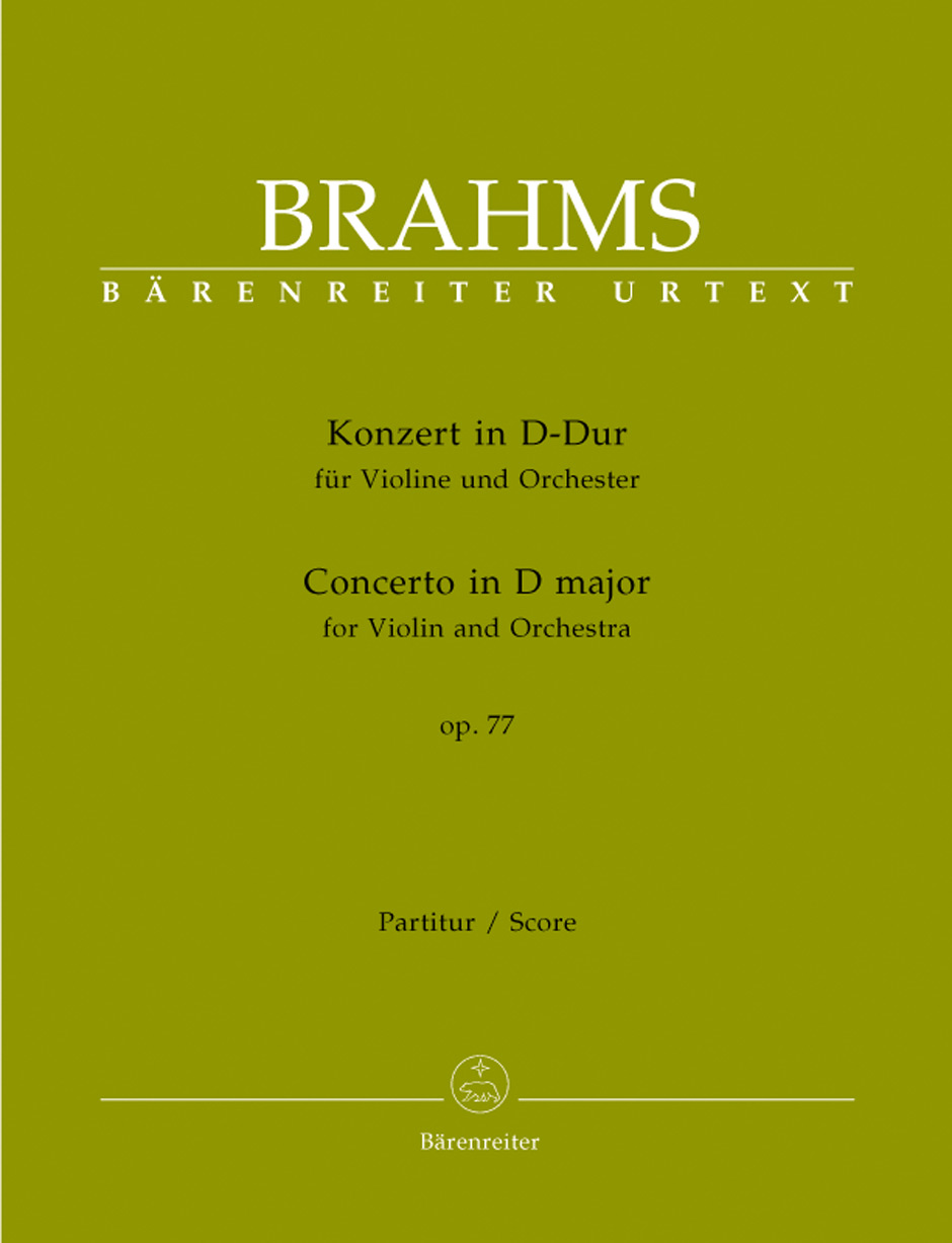 Johannes Brahms: Concerto: Violin: Score