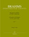 Johannes Brahms: Concerto: Violin: Score