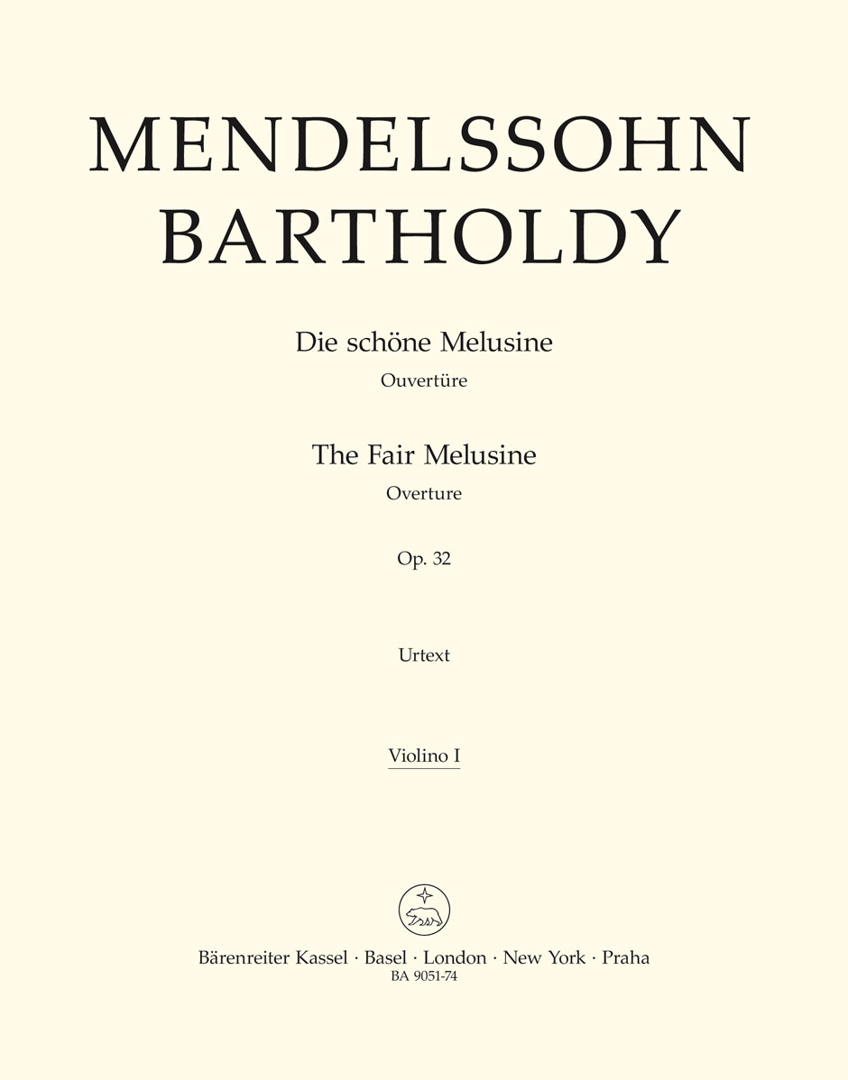 Felix Mendelssohn Bartholdy: Die schöne Melusine - The Fair Melusine Op.32: