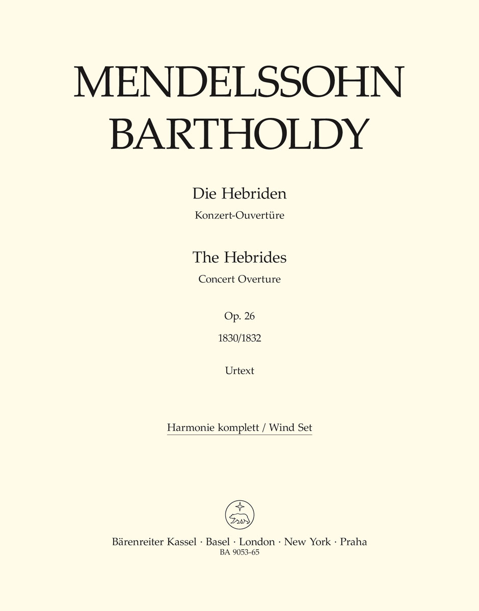 Felix Mendelssohn Bartholdy: The Hebrides Op.26: Orchestra: Parts