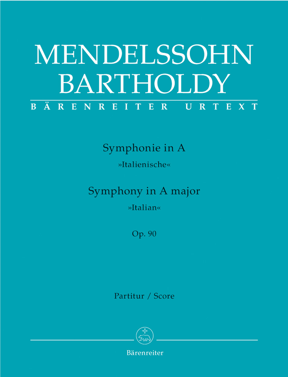 Felix Mendelssohn Bartholdy: Symphony No.4 In A Op.90 - Italian: Score