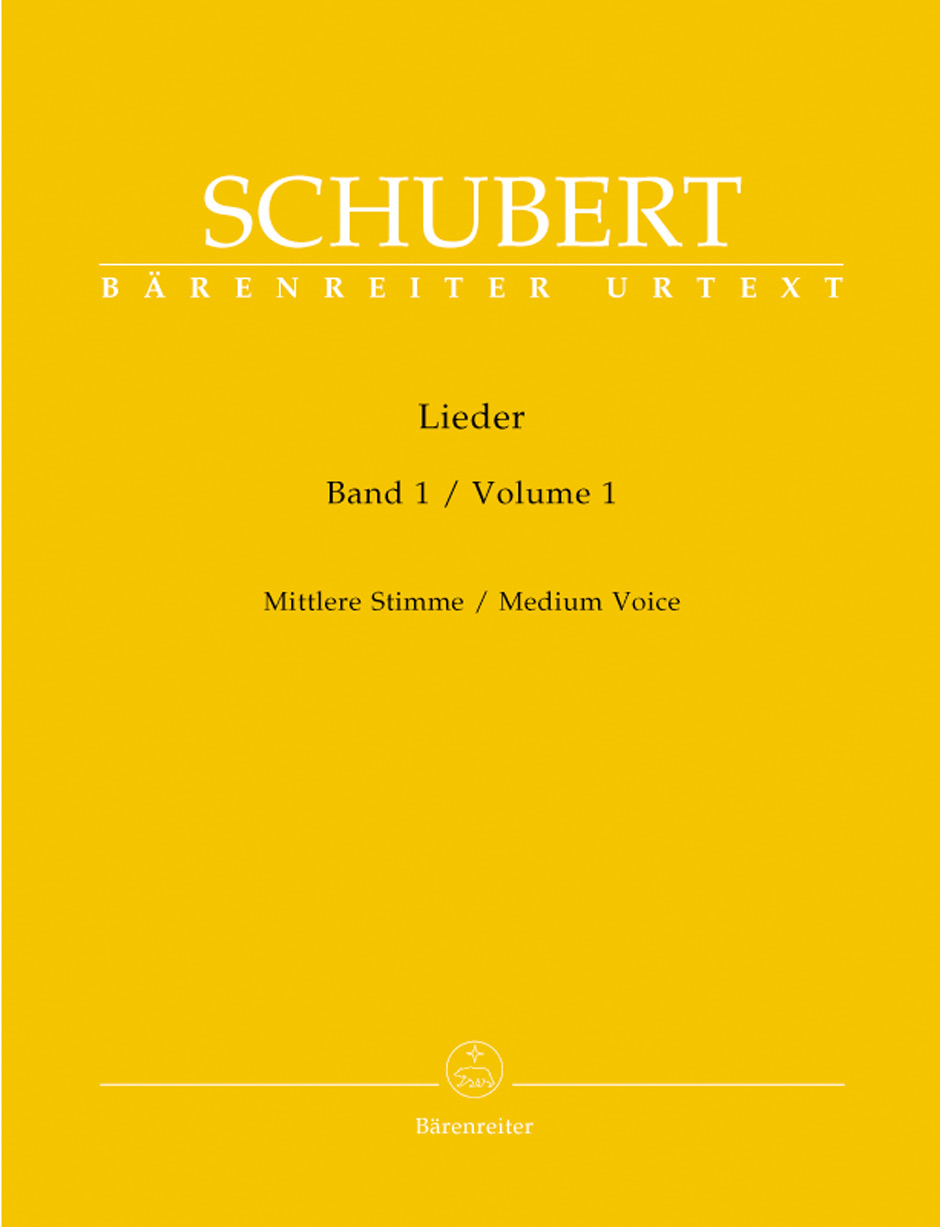 Franz Schubert: Lieder Volume 1 Medium Voice & Piano: Voice: Vocal Album