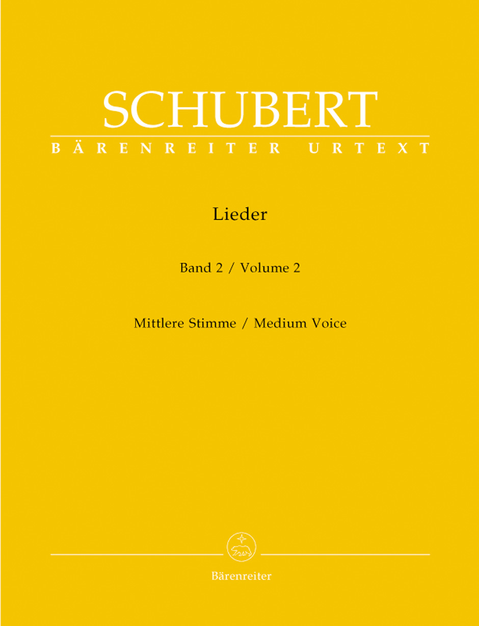 Franz Schubert: Lieder Band 2 - Medium Voice: Voice: Vocal Score