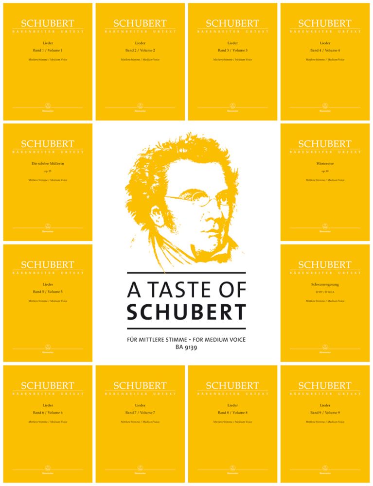 Franz Schubert: A Taste Of Schubert: Medium Voice: Vocal Work