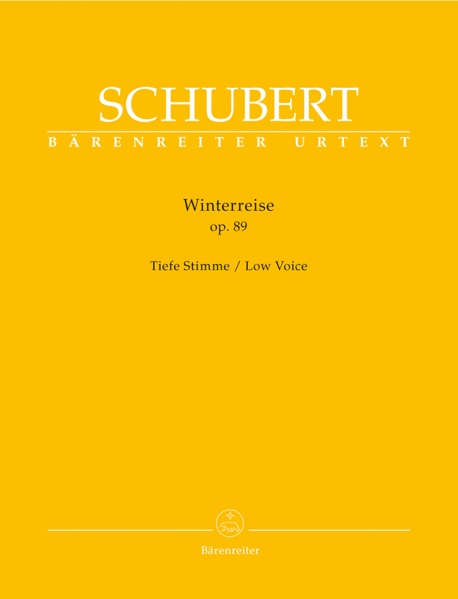 Franz Schubert: Winterreise Op. 89 D 911 - Low Voice: Low Voice: Vocal Album