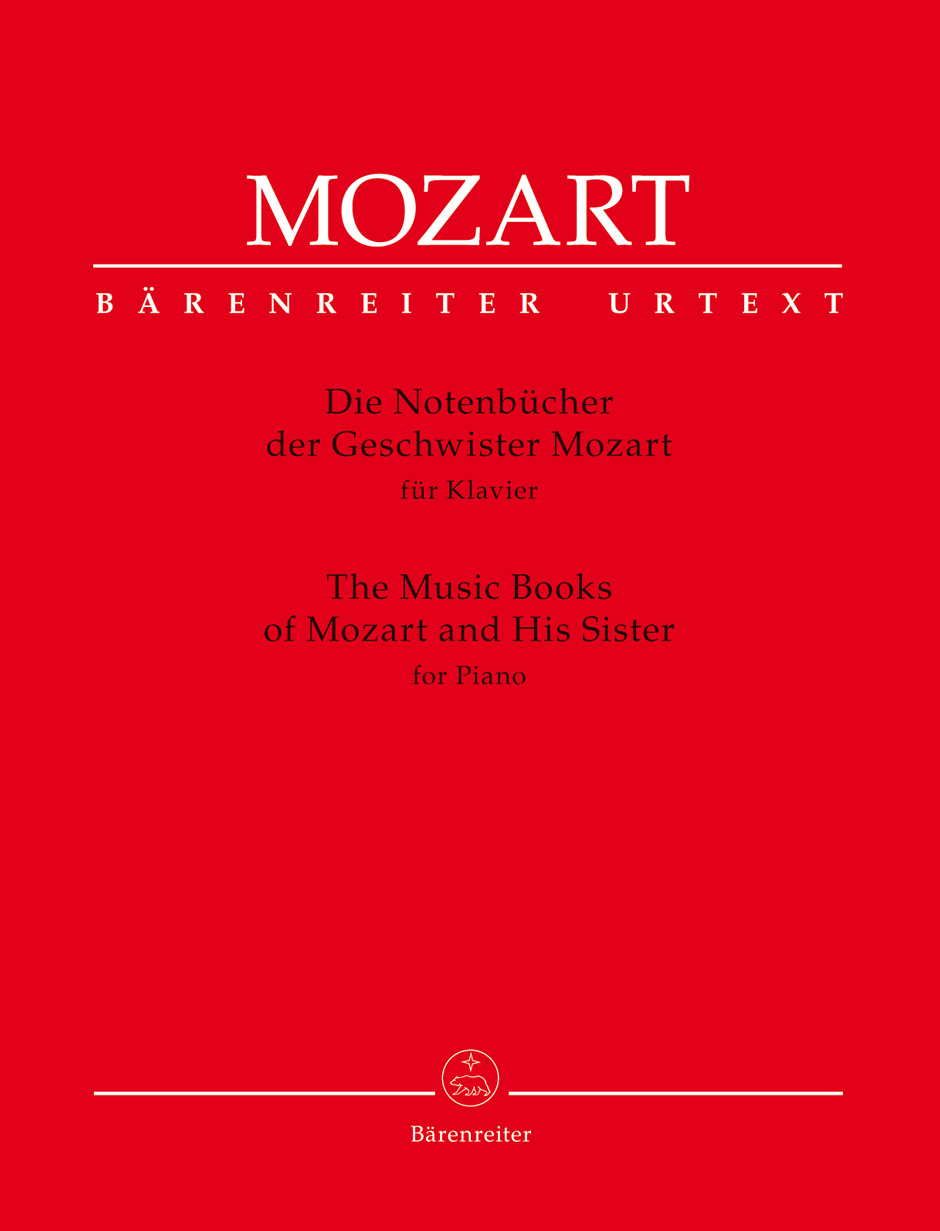 Wolfgang Amadeus Mozart: The Music Books Of Mozart And His Sister For Piano: