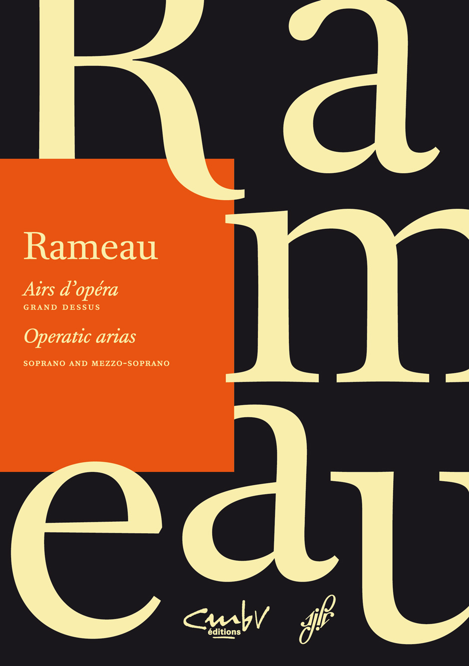 Jean-Philippe Rameau: Airs d'Opéra: Grand dessus Vol. 1: Vocal: Vocal Score