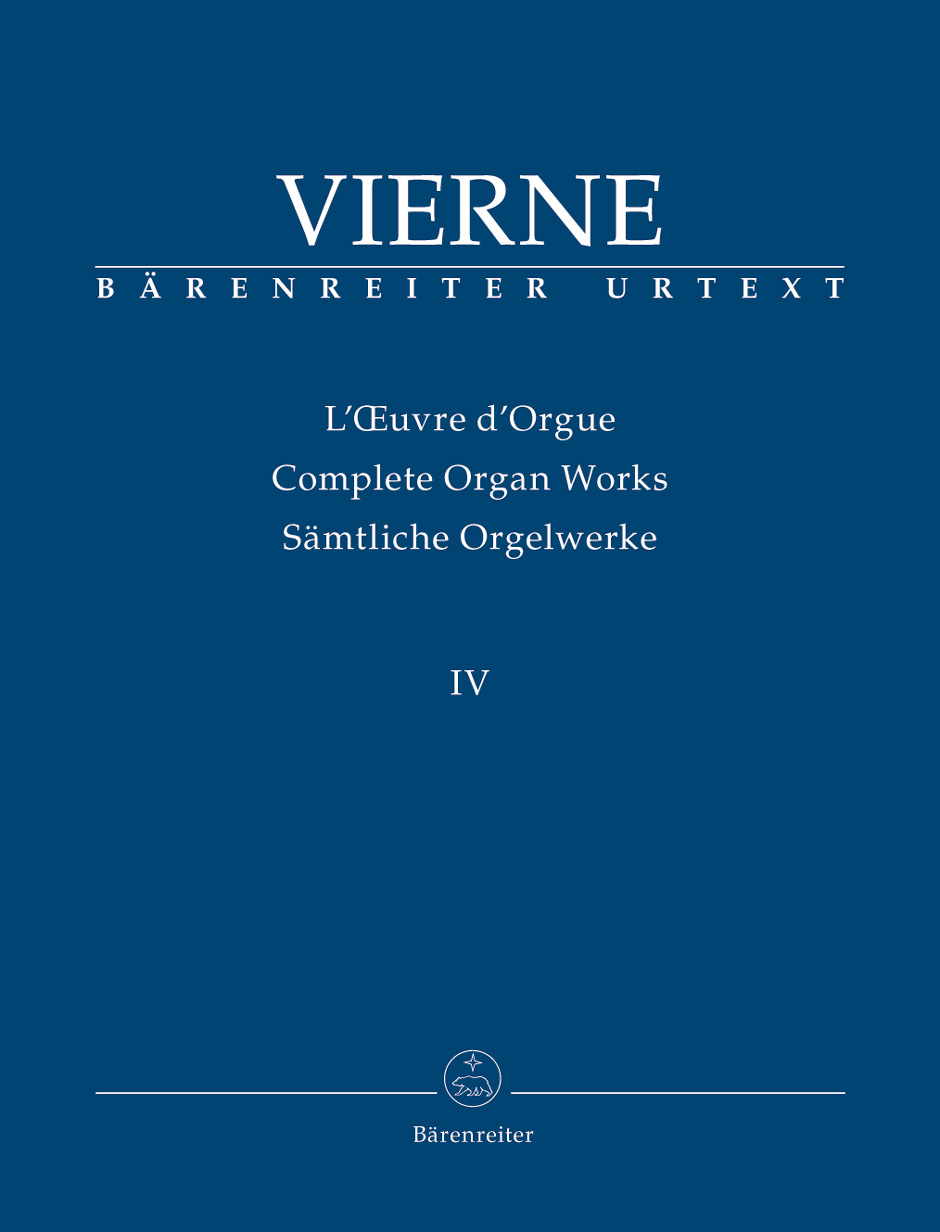 Louis Vierne: Symphony No. 4 op. 32: Organ: Instrumental Work