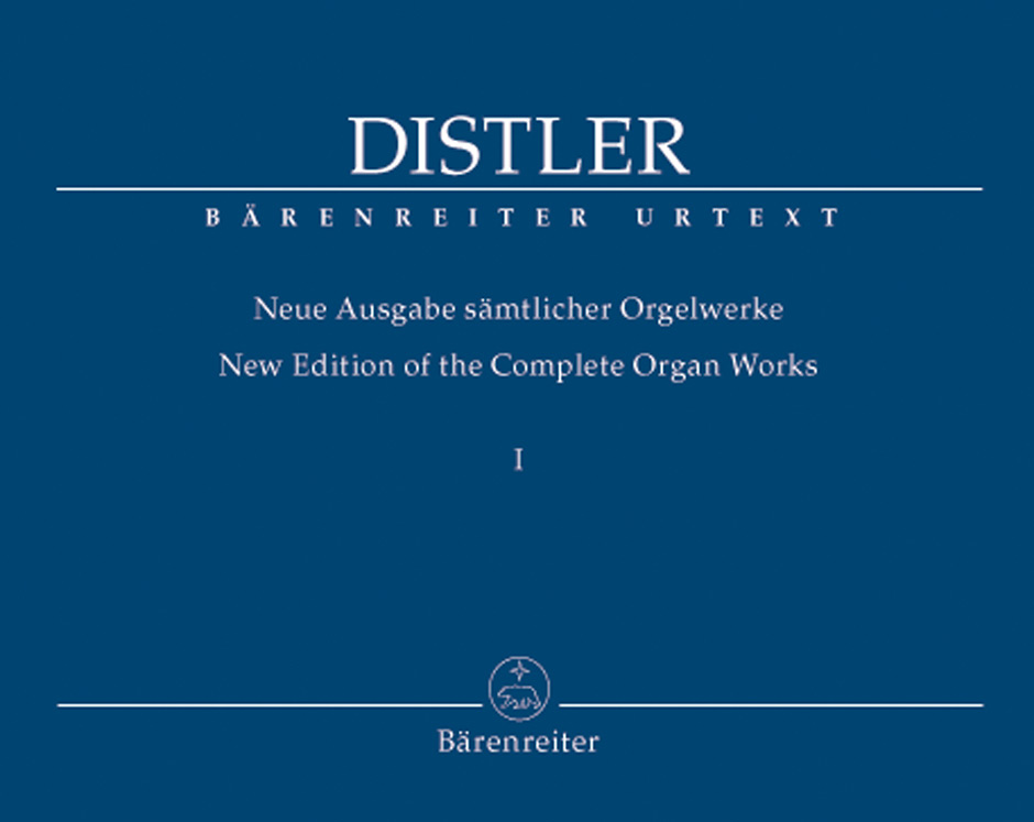 Hugo Distler: Sämtlicher Orgelwerke 1: Organ: Instrumental Album
