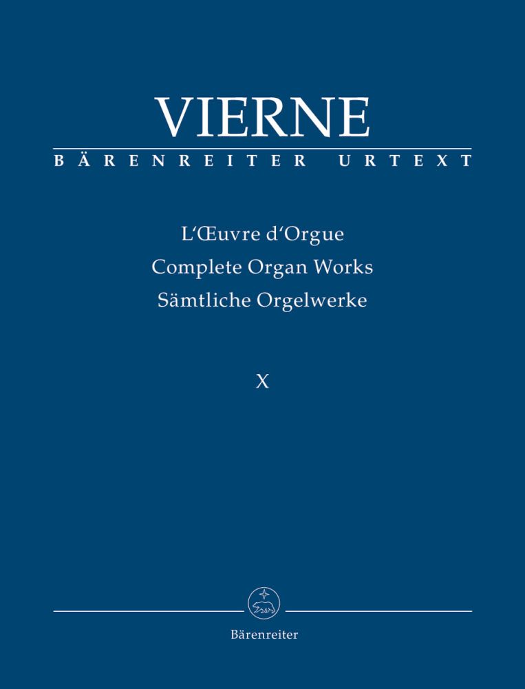 Louis Vierne: Improvisations (1928): Organ: Instrumental Work