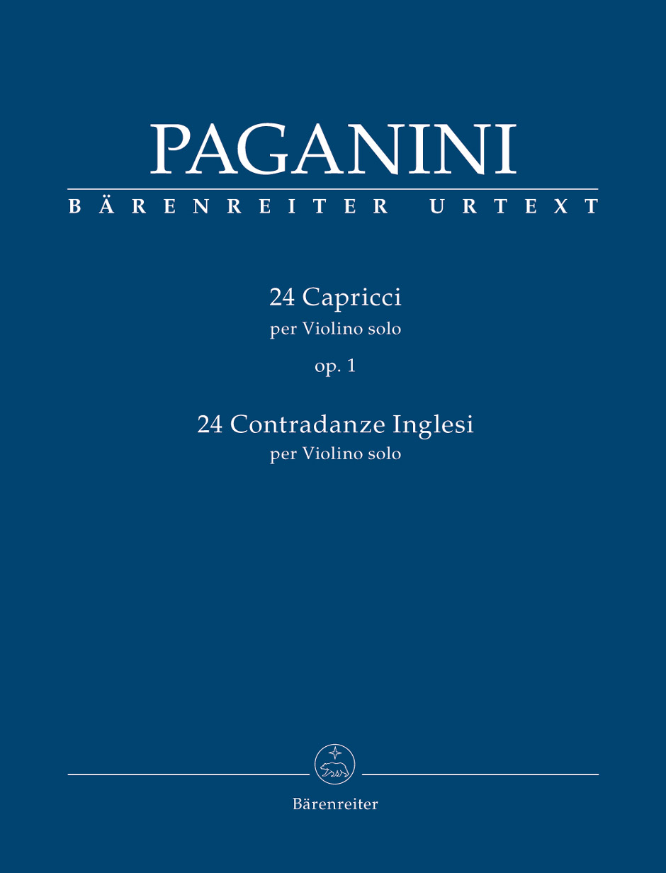 Niccolò Paganini: 24 Caprices Op.1 & 24 Contradanze Inglesi: Violin: