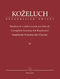 Leopold Kozeluch: Samtliche Sonaten fur Clavier III: Piano: Instrumental Album