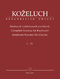 Leopold Kozeluch: Complete Sonatas for Keyboard: Piano: Instrumental Album