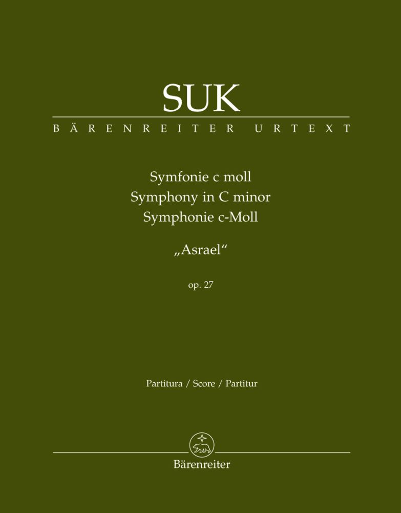 Josef Suk: Symphony Asrael Op. 27: Orchestra: Score