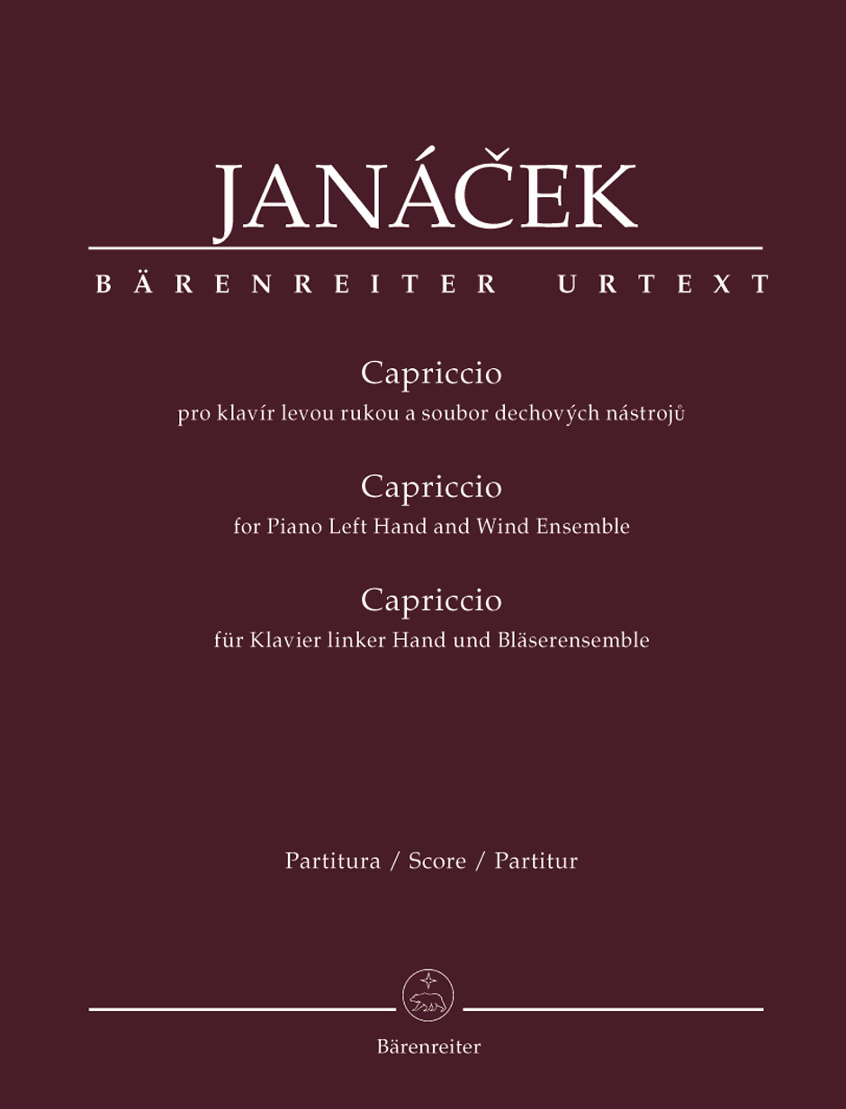 Leos Janacek: Capriccio: Chamber Ensemble: Score and Parts