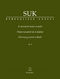 Josef Suk: Piano Quartet In A Minor: Piano Quartet: Score and Parts