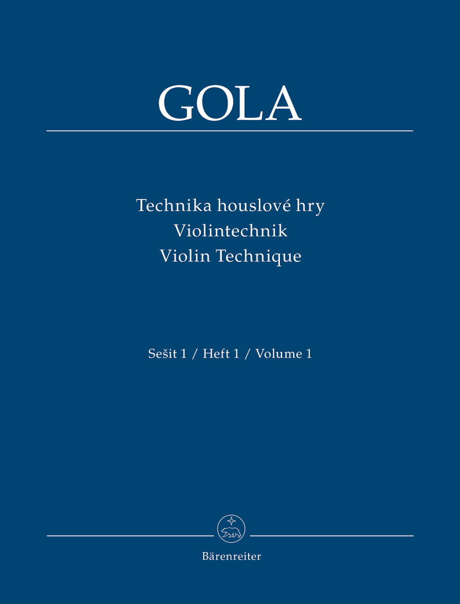 Zdenek Gola: Violin Technique - Volume I: Violin: Instrumental Album