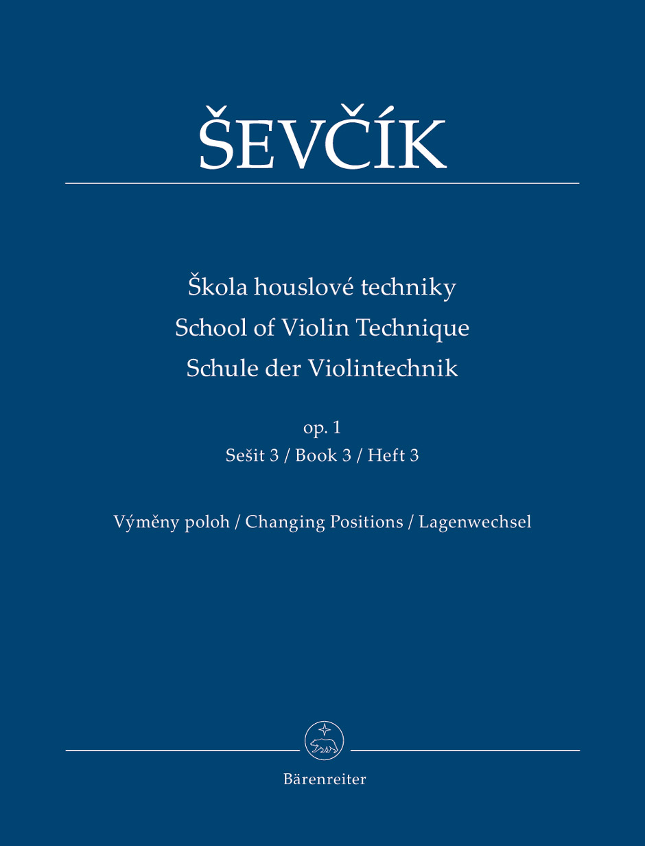 Otakar Sevcik: School Of Violin Technique Op. 1 (Book 3 ): Violin: Instrumental