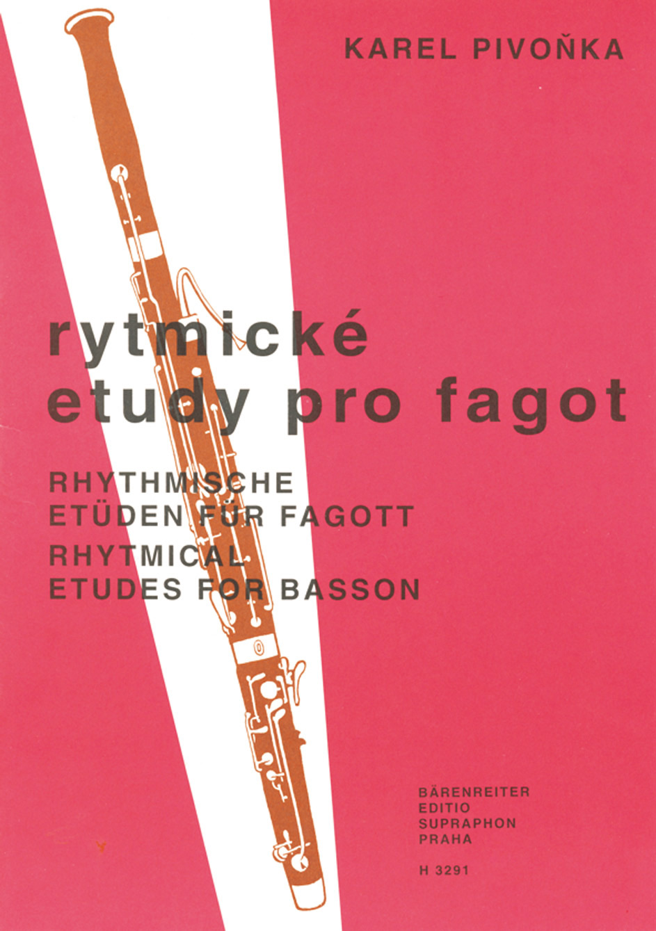 Karel Pivonka: Rhythmische Etueden fuer Fagott: Bassoon: Instrumental Work