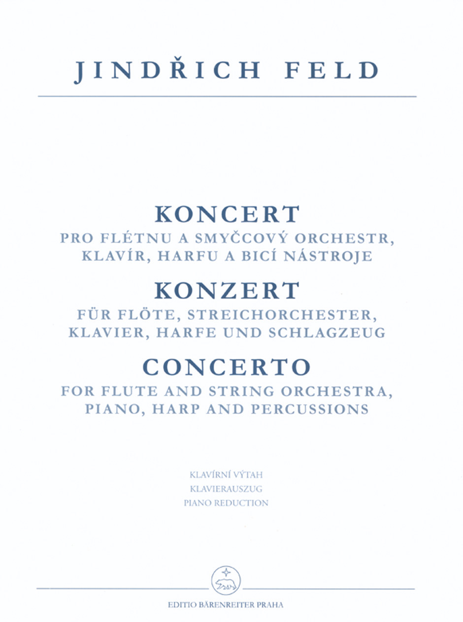 Jindrich Feld: Konzert: Flute: Instrumental Work