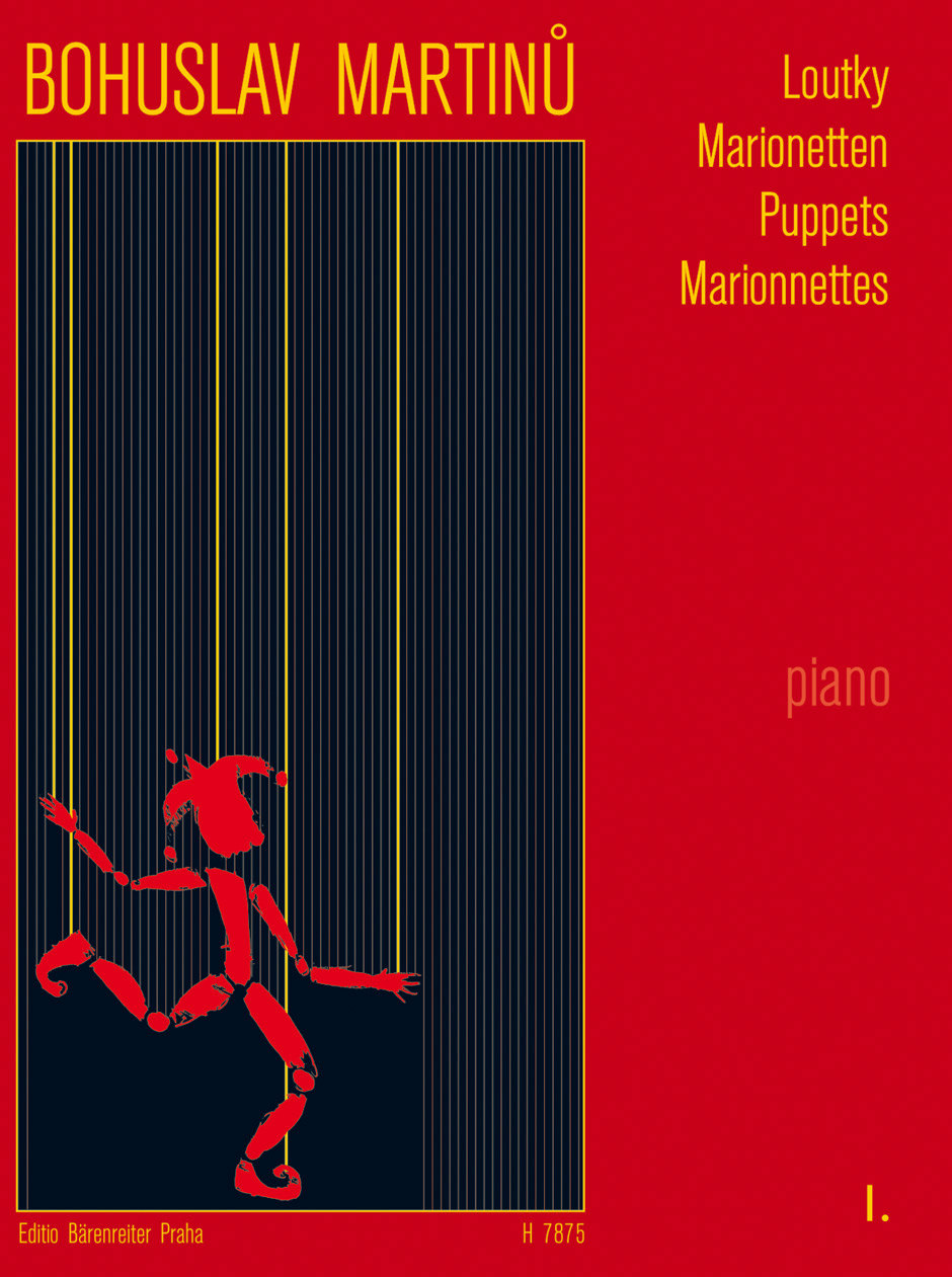 Bohuslav Martinu: Puppets - Short Pieces For Piano - Book 1: Piano: Instrumental