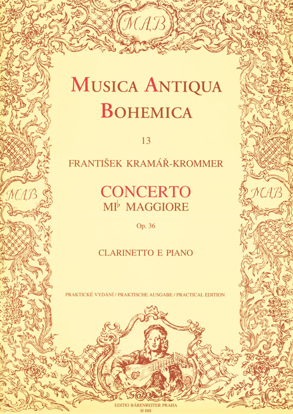 Franz Krommer: Concerto: Clarinet: Instrumental Work