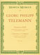 Georg Philipp Telemann: Concerto For Recorder And Flute In E Minor: Score