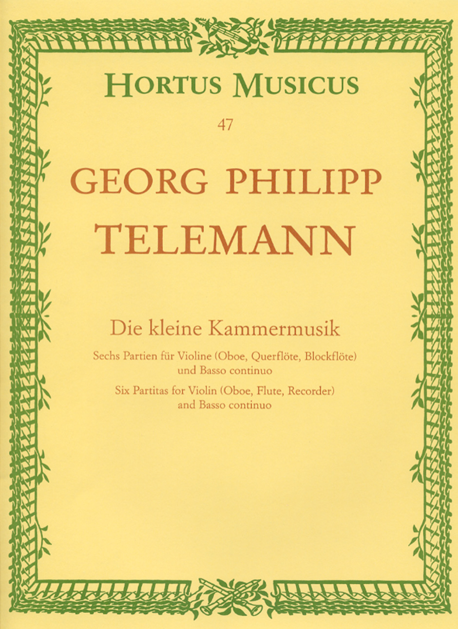 Georg Philipp Telemann: Little Chamber Music: Wind Ensemble: Instrumental Album