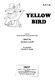 Yellow Bird: SATB: Vocal Score