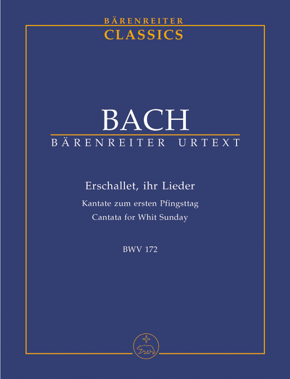 Johann Sebastian Bach: Cantata BWV 172 Erschallet  Ihr Lieder: Mixed Choir:
